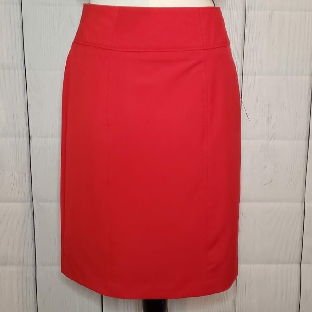 ❤Worthington❤ Red Pencil Skirt - Picture 2 of 9